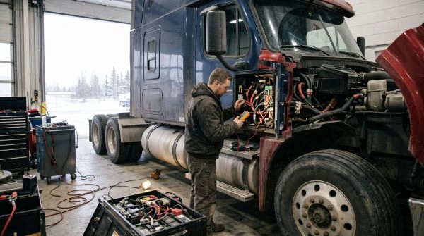 Hart Transmission heavy-duty electrical problems diagnosis in Sherwood Park